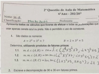 Exercícios Corretos